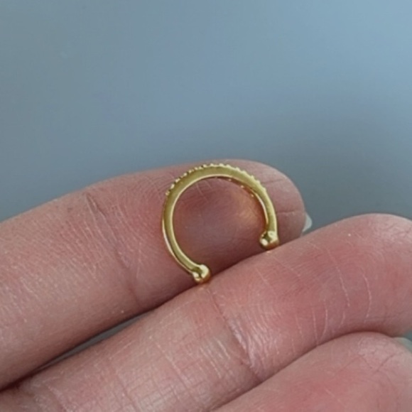 14K Gold Vermeil Ear Cuff - Picture 7 of 7